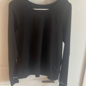 Lululemon black running shirt
